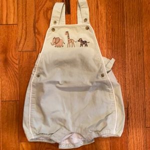 Janie and Jack little boy overall 6-12m